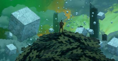 soyut yaratıcı sanat arka plan