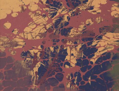 Metin için yeri olan boya lekeleriyle soyut arkaplan  