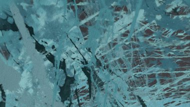 Metin için yeri olan boya lekeleriyle soyut arkaplan