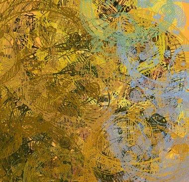 sarı yaprakları ile grunge arka plan