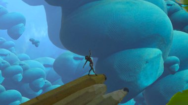 mavi ve beyaz arkaplan