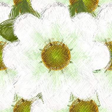 Çiçeklerle kusursuz desen