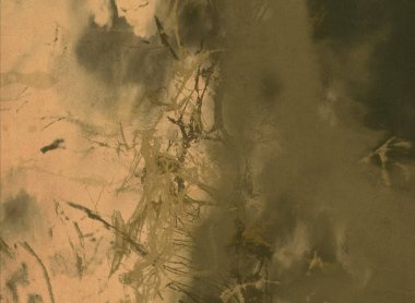 Arkaplanda soyut renkli lekeler  