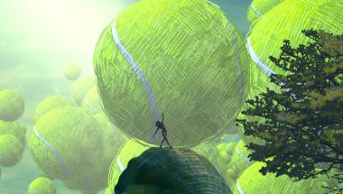 bahçede taze balık