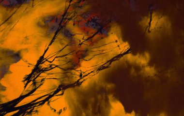 Boya lekeleriyle soyut arkaplan   