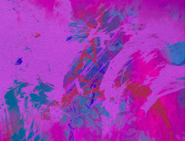 Arkaplanda soyut renkli lekeler