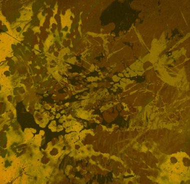 Metin için yeri olan boya lekeleriyle soyut arkaplan