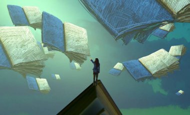 bir evin vintage tarzı