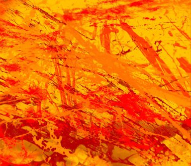 Metin için yeri olan boya lekeleriyle soyut arkaplan      