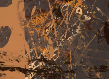 Grunge arka yaprakları ile