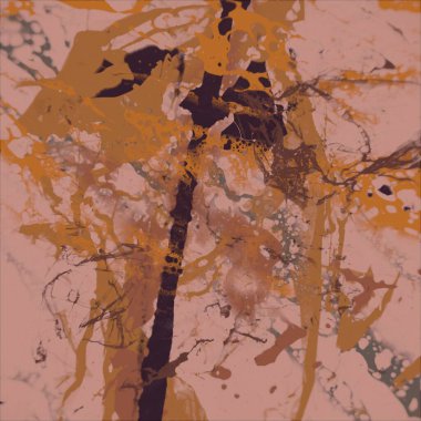 Boya lekeleriyle soyut arkaplan