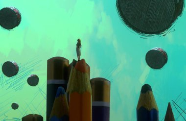 soyut yaratıcı sanat arka plan