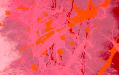 Arkaplanda soyut renkli lekeler