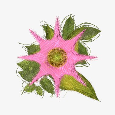 Beyaz arkaplanda izole edilmiş noel ağacı