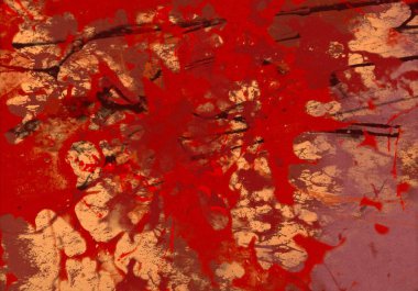 Boya lekeleriyle soyut arkaplan