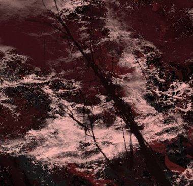 metin için alan ile arka planda soyut renkli lekeler