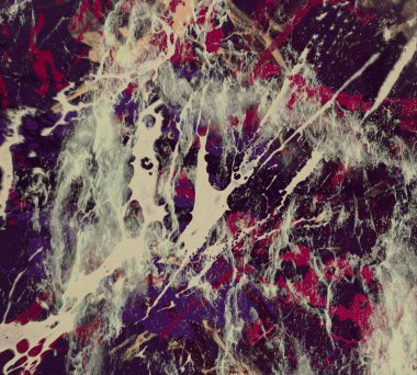 Arkaplanda soyut renkli lekeler