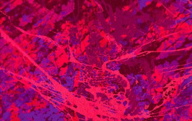 Arkaplanda soyut renkli lekeler