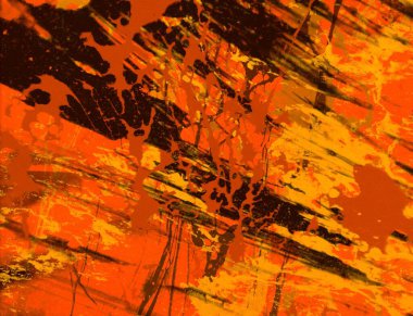 Metin için yeri olan boya lekeleriyle soyut arkaplan 