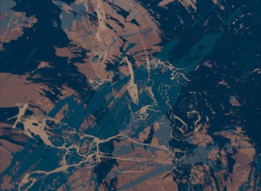 Boya lekeleriyle soyut arkaplan