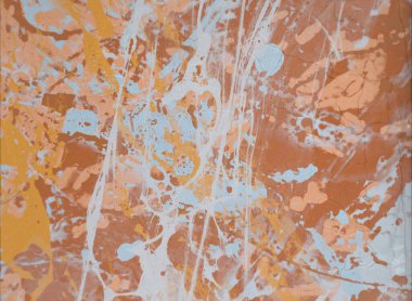 Boya lekeleriyle soyut arkaplan