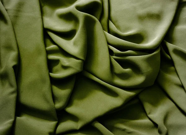 Φόντο Πράσινο Μετάξι — Φωτογραφία Αρχείου