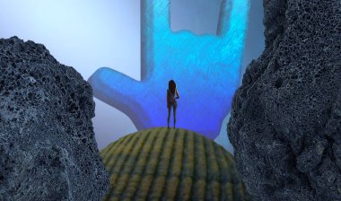 karanlık bir arka plan üzerinde oturan adam