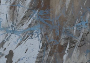 metin için alan ile arka planda soyut renkli lekeler