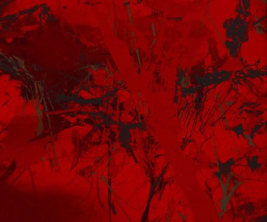 Arkaplanda soyut renkli lekeler