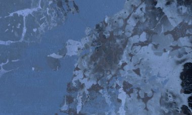 Arkaplanda soyut renkli lekeler