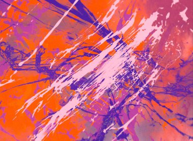 Boya lekeleriyle soyut arkaplan