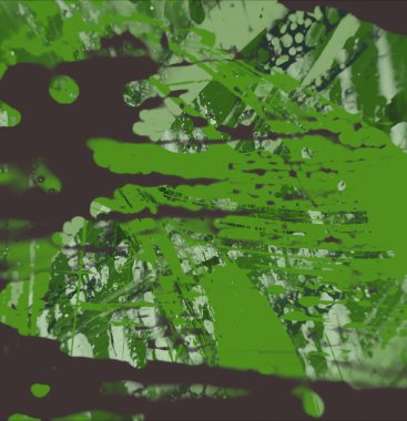 Arkaplanda soyut renkli lekeler