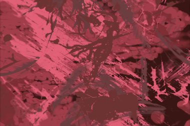 Arkaplanda soyut renkli lekeler