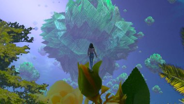 Bahçedeki güzel çiçekler