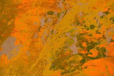 metin için alan ile arka planda soyut renkli lekeler  