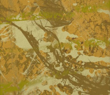 Metin için yeri olan boya lekeleriyle soyut arkaplan    