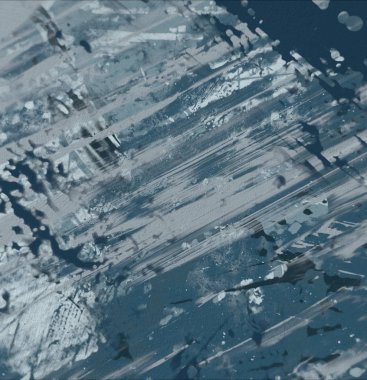 metin için alan ile arka planda soyut renkli lekeler