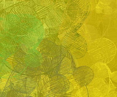 Yeşil yapraklı soyut arkaplan