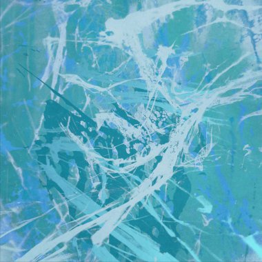 Metin için yeri olan boya lekeleriyle soyut arkaplan  