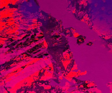 Arkaplanda soyut renkli lekeler