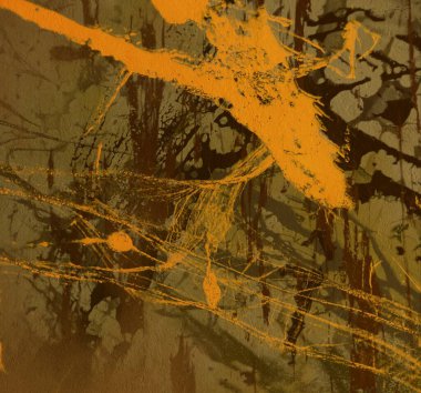 Boya lekeleriyle soyut arkaplan