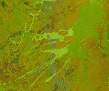 metin için alan ile arka planda soyut renkli lekeler