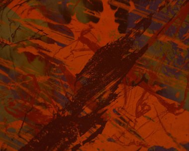 Metin için yeri olan boya lekeleriyle soyut arkaplan