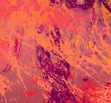 Arkaplanda soyut renkli lekeler