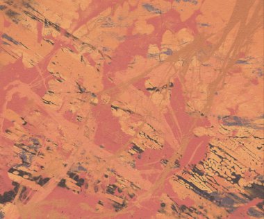 Arkaplanda soyut renkli lekeler