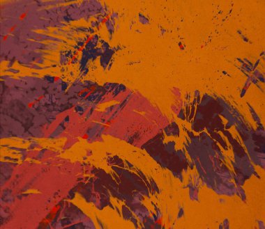 Metin için yeri olan boya lekeleriyle soyut arkaplan  