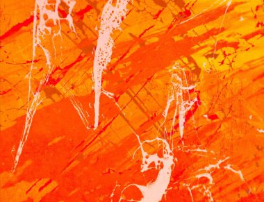 Metin için yeri olan boya lekeleriyle soyut arkaplan