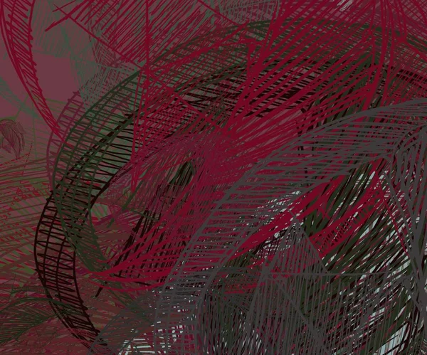 alan ile renkli fraktal arka plan