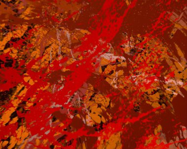 Metin için yeri olan boya lekeleriyle soyut arkaplan 