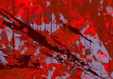 Metin için yeri olan boya lekeleriyle soyut arkaplan